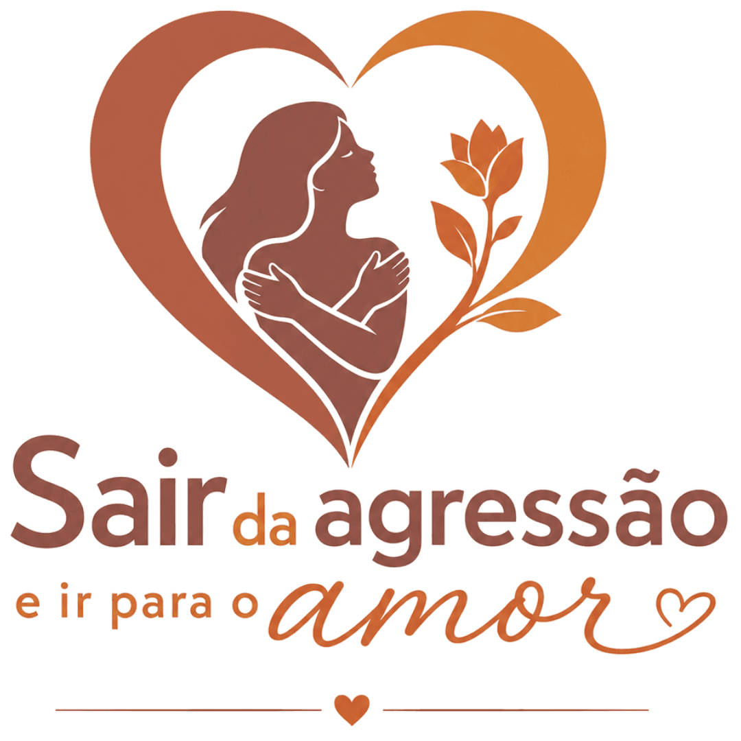 Sair da Agressão e Ir para o Amor — logo